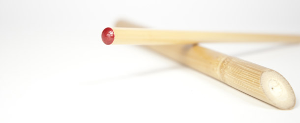 Wood, rotin, bamboo for percussion Mallets