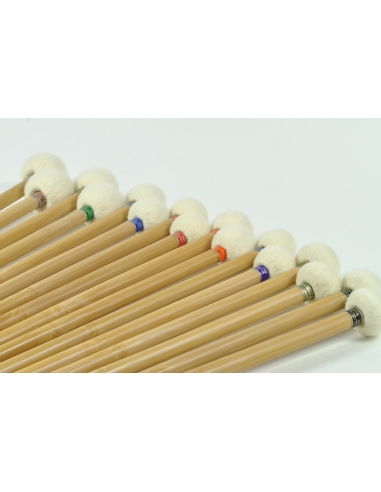 Timbales Série Classique Complète - 8 paires - BAMBOU Timbales Série Classique Complète - 8 paires - BAMBOU