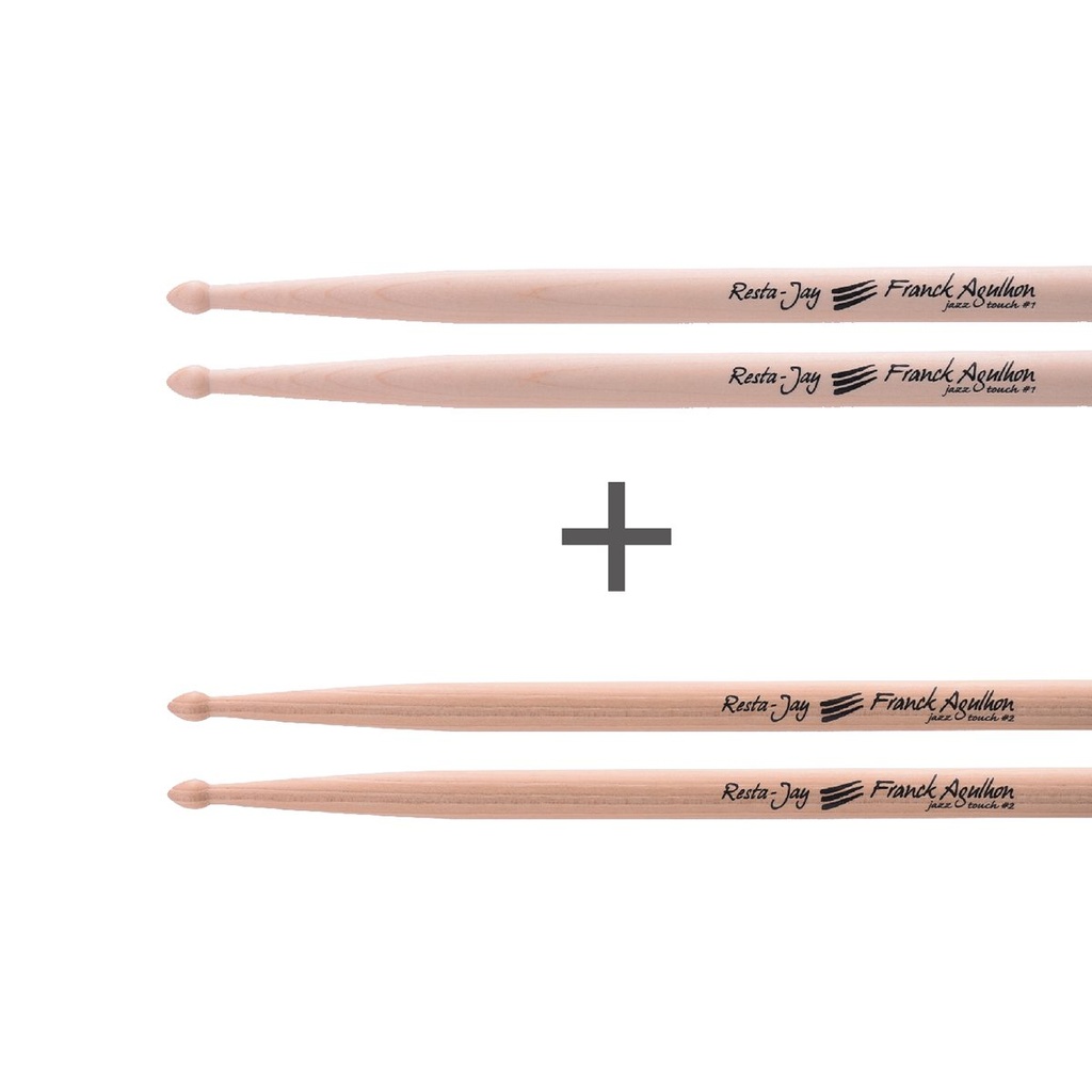 Set Drumsticks - Signature Franck Agulhon 1 and 2