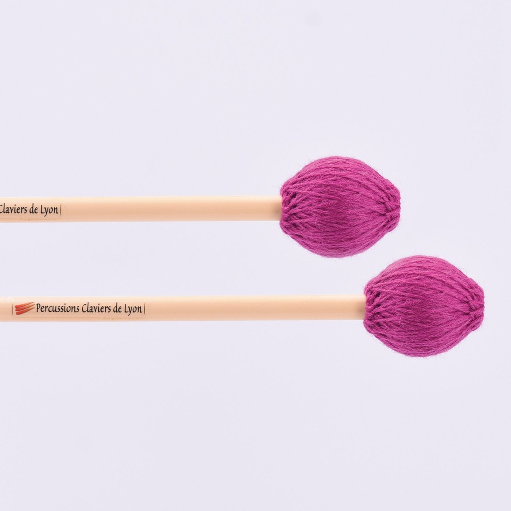 Marimba Mallets Signature Percussions Claviers de Lyon - 03 Medium Soft - heavy