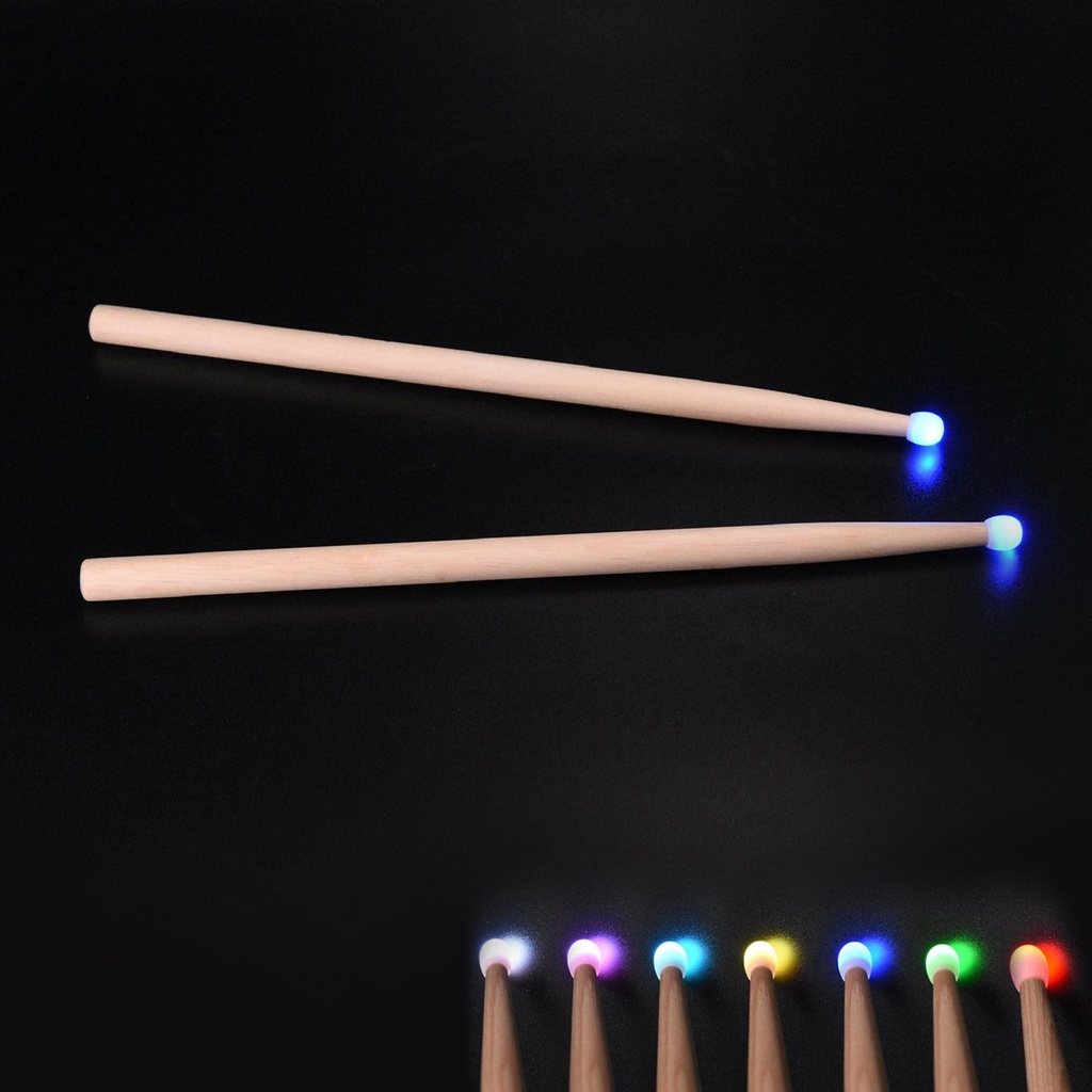 Military Drum Sticks - Marching lighting finish Wood