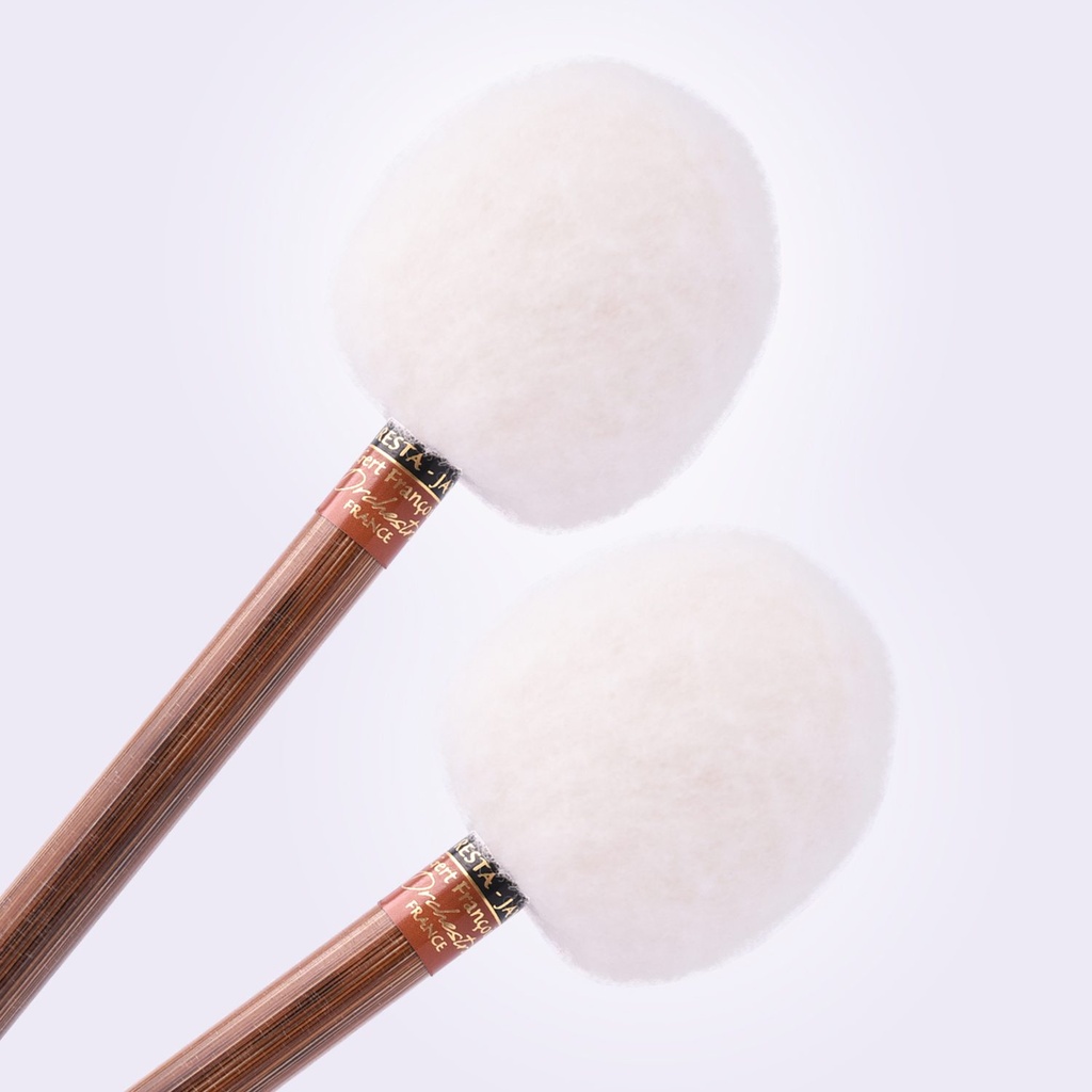 Timpani Mallets Felt "ORCHESTRA 01" Gert François - Very Soft