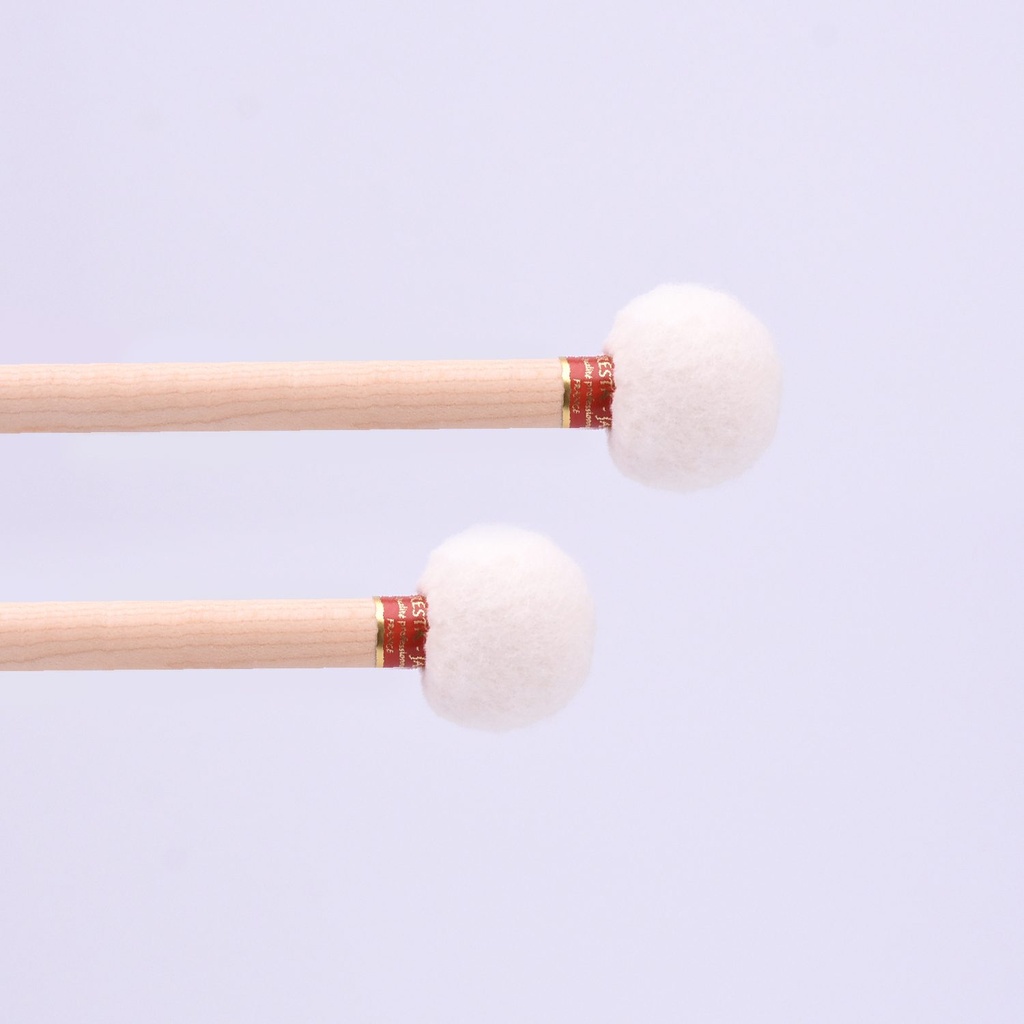Timpani Mallets Classic - RED - Medium Hard