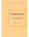 Concerto for Solo Vibraphone and Piano Reduction | SEJOURNE E.