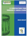 12 Compositions for Snare Drum and traditional Drum | GUILLOT R.
