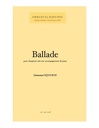 Ballade | SEJOURNE E.