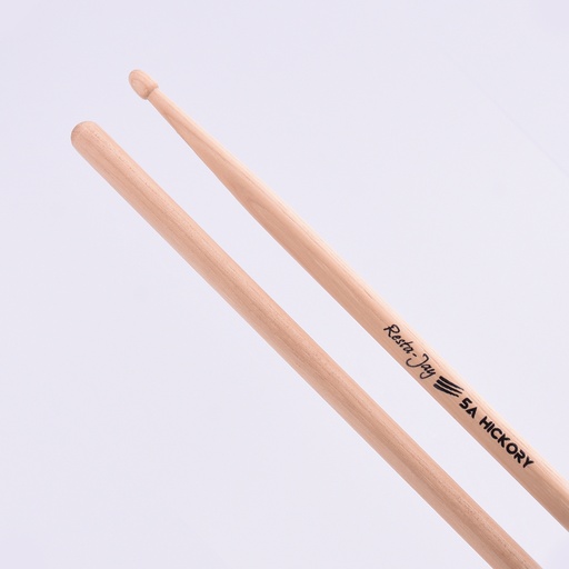 [5A-RJ-Pair] Baguettes Caisse claire et Batterie – 5A Hickory Resta-Jay