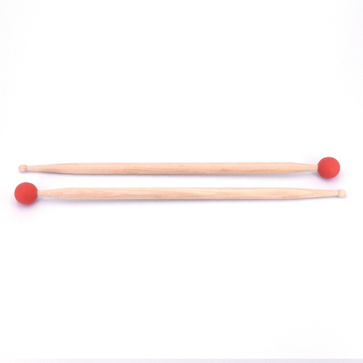 [CCX04-Pair] Multi-Percussion Mallets Xylophone Snare Drum - Medium Hard