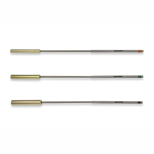[GROV-TBBS-RJ-Set3] Pack 3 battes de triangle Brass Tubular GROVER