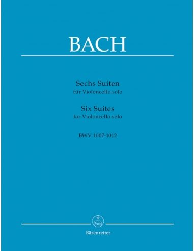 [BA00320] Six suites pour violoncelle solo | BACH J-S.