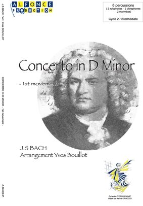 [A46006P] Concerto in D Minor | BACH J-S.