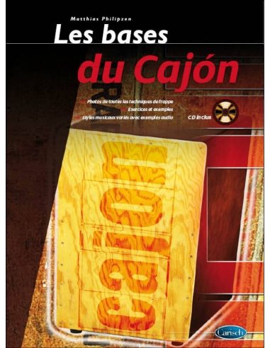 [VRMF2301] Les bases du Cajon – avec CD | PHILIPZEN Matthias