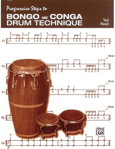[AR17316] Progressive steps to Bongo and Conga drum technique | REED Ted