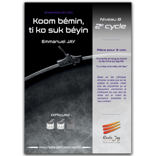 [EJ033] Koom bémin, ti ko suk béyin - Trio de Voix | JAY E.