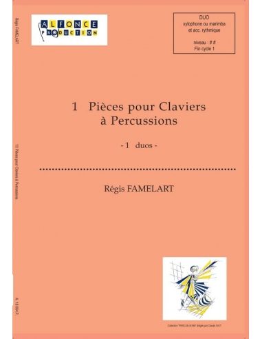 [A18004P] 13 Pieces for Mallet Keyboard Percussion | FAMELART R.