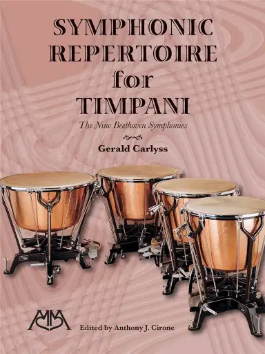 [HL00317146] Symphonic repertoire for timpani, The Nine Beethoven Symphonies | CARLYSS G.
