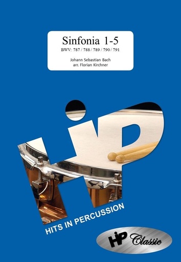 [HIP057] Sinfonia 1-5 | Johann Sebastian Bach