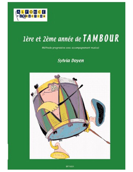 1ère Et 2ème Année de Tambour avec CD- Sylvia Doyen