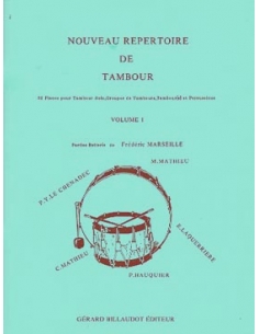 Nouveau Répertoire du Tambour - VOL 1