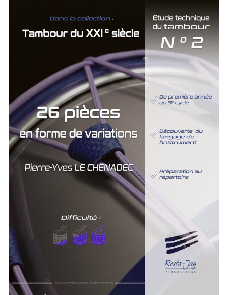 26 pièces en forme de variations - Pierre-Yves LE CHENADEC