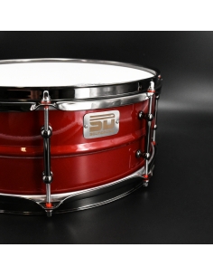 Caisse claire ACIER  - Sound Black Steel 14" X5.5"- SOUNDRUMS 2