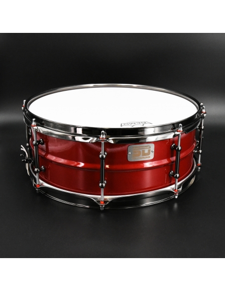 Caisse claire ACIER  - Sound Black Steel 14" X5.5"- SOUNDRUMS