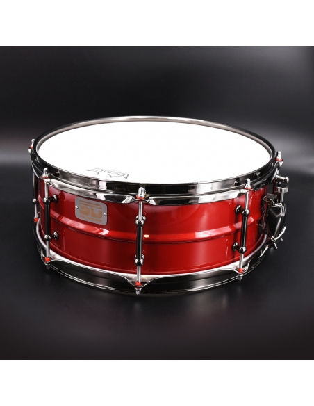 Snare Drum STEEL - Sound Black Steel 14" X5.5"- SOUNDRUMS
