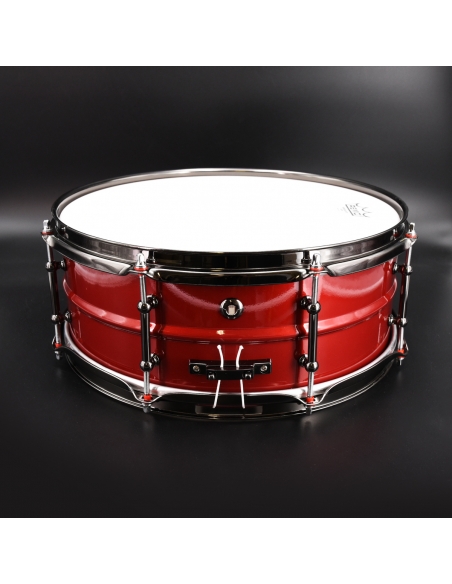 Caisse claire ACIER  - Sound Black Steel 14" X5.5"- SOUNDRUMS