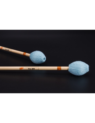 Marimba Mallets Trio SR9 Signature - 05 Medium hard clear