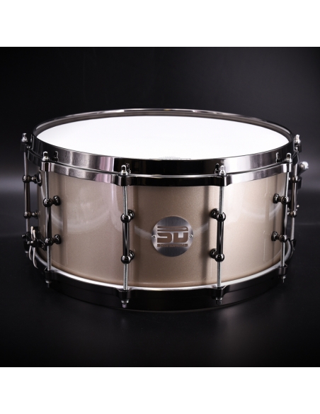 copy of Snare Drum - Aluminium« Sound Dry Silver » 14″x 6,5″ - SOUNDRUMS