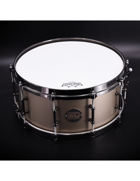 copy of Snare Drum - Aluminium« Sound Dry Silver » 14″x 6,5″ - SOUNDRUMS