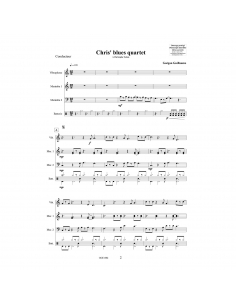 Chris' blues quartet - Guillaume Guégan 2