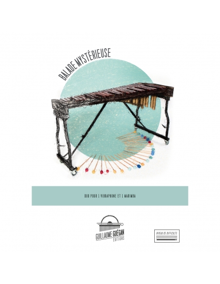 Balade mystérieuse - Vibraphone and marimba duet, by Guillaume Guégan