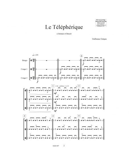 Le téléphérique - Guillaume Guégan