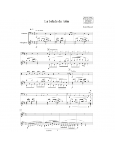 La balade du lutin - Benoît Pesenti, pièce en 3 duos de percussions. 2