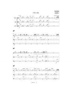 Mix-âges - Benoît Pesenti. Recueil de 3 pièces. 2