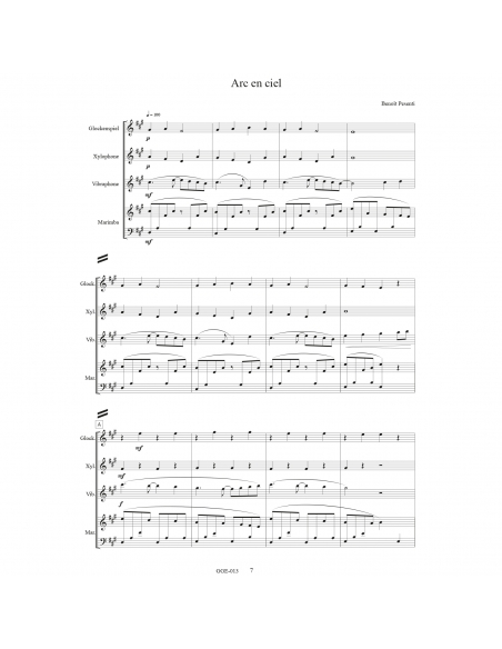 "Mix-âges" by Benoît Pesenti, collection of 3 pieces for ensembles.
