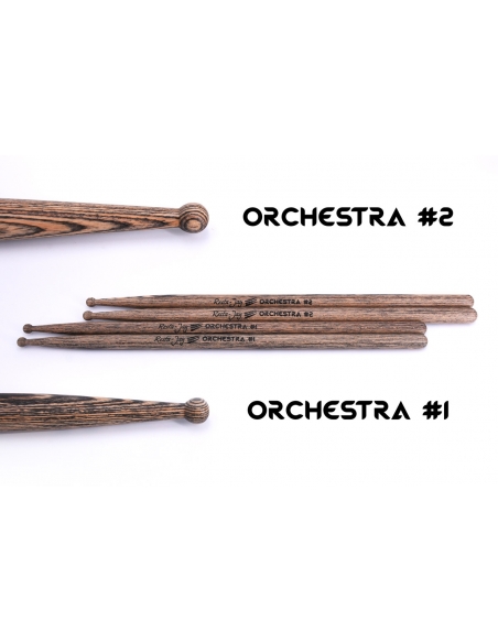 Lot de Baguettes de Caisse-claire ORCHESTRA 1+2 Resta-Jay percussions