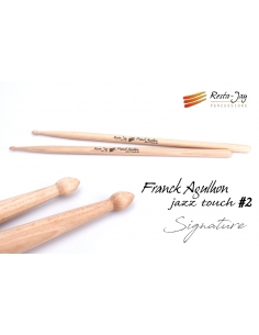 Baguettes de Caisse-claire / Batterie - Signature Franck Agulhon - Hickory - Resta-Jay percussions