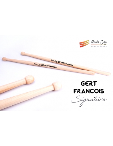 Snare drum and Multi-percussion sticks - Gert Francois signature - Maple - Resta-Jay percussions