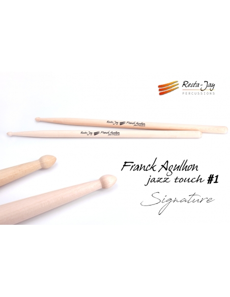 Baguettes de Caisse-claire / Batterie - Signature Franck Agulhon - Resta-Jay perucssions