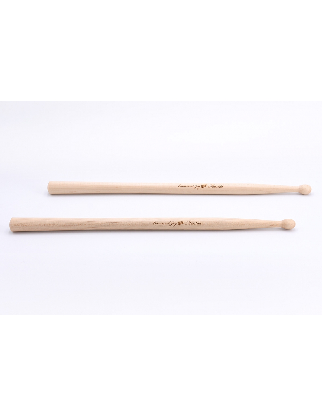 Omabeta Baguette en érable 12 paires de baguettes de tambour en érable 7A  baguettes en bois pour débutants musique tambour