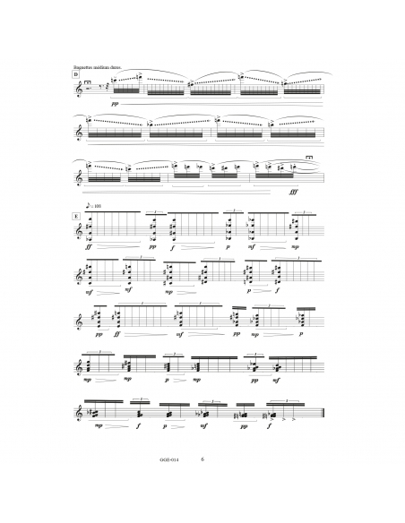 Chroma 1 - Andrés Ramos. Piece for solo vibraphone.