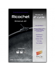 Ricochet - Percussion trio - Emmanuel JAY EJ033