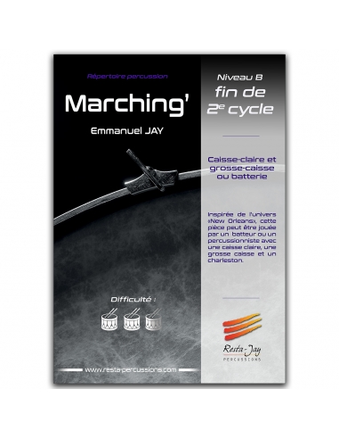 Marching'  - Caisse claire et Grosse-caisse - Emmanuel JAY