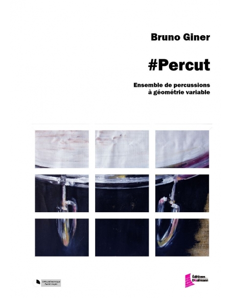 Percut, by Bruno GINER.
Directed piece, for percussion ensemble,