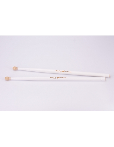 Military Drum sticks  - ORBATUM - "White"