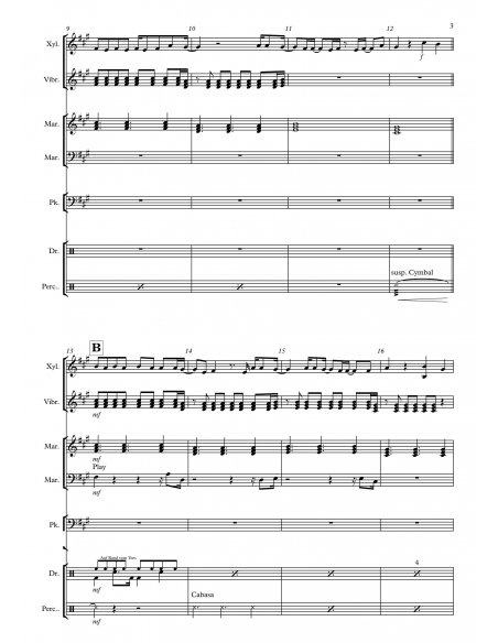 Dance Monkey - Arr. Stefan Herzig - HITS in PERCUSSION