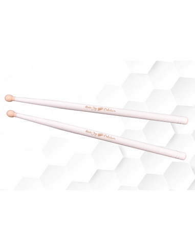 Military Drum sticks  - ORBATUM - "White"