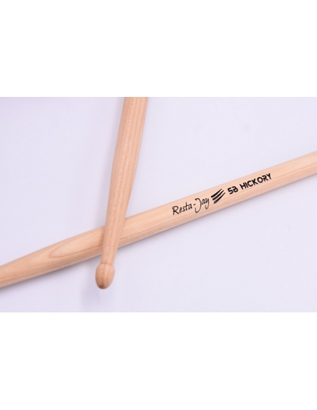 Snare drum sticks - 5B Hickory Resta-Jay